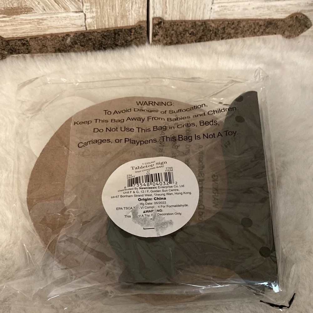 COPY—Target BP 2022 Wooden Hot Chocolate Bar Sign